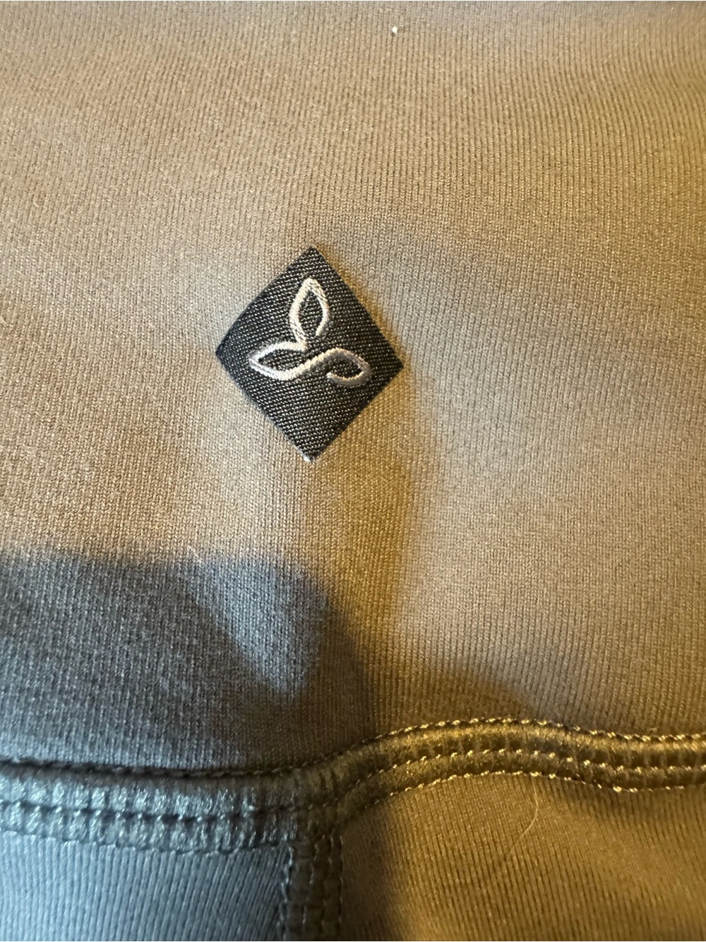 Prana Brown High-Waist Leggings - Picture 4 of 6
